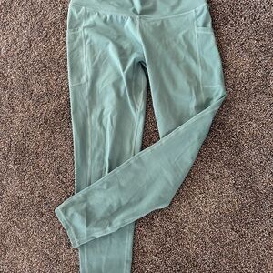 Ladies Mint Green Leggings